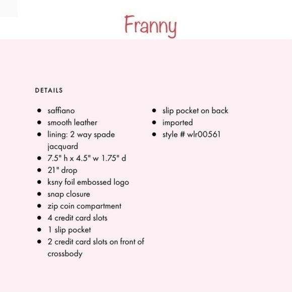 KATE SPADE Heart It Franny Crossbody Bag - Picture 6 of 14